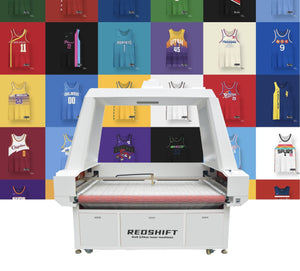 Sublimation Fabric Vision Laser Cutting Machine